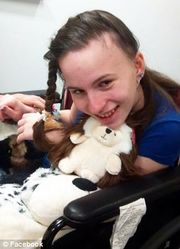 After CFS abuse Justina is in a wheelchair